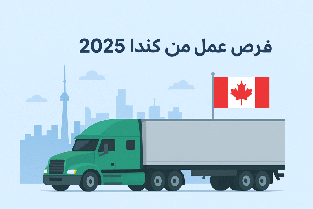 فرص عمل سائقي الشاحنات في كندا 2025