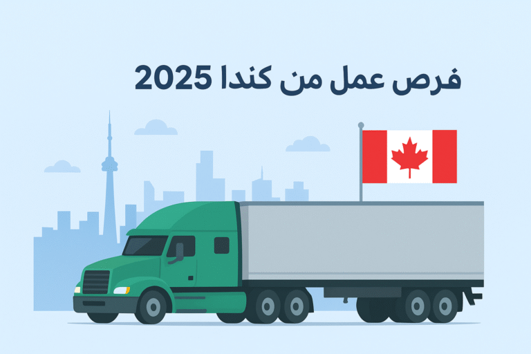فرص عمل سائقي الشاحنات في كندا 2025