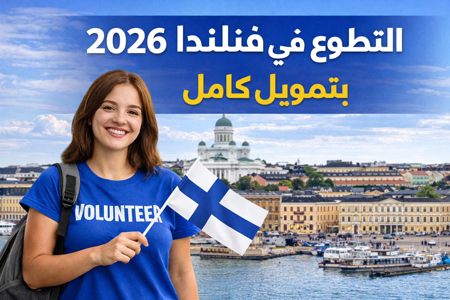 التطوع في فنلندا 2026 بتمويل كامل للشباب